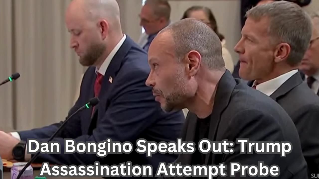 Dan Bongino Speaks Out Trump Assassination Attempt Probe