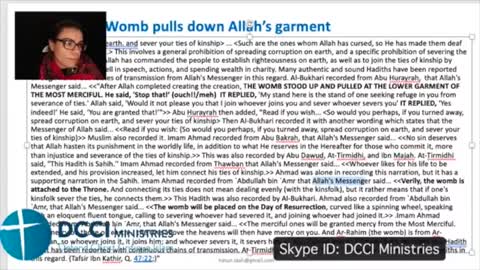 Allah and the Womb