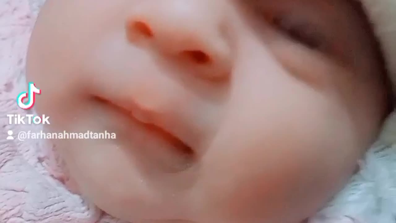 My cute baby