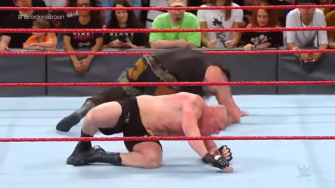 FULL MATCH — Brock Lesnar vs. Braun Strowman_ No Mercy 2017