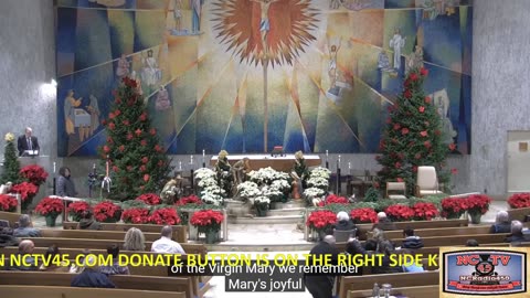 NCTV45 CATHOLIC MASS HOLY SPIRIT PARISH (ST VITUS) 4 PM SATURDAY DEC 21 2024