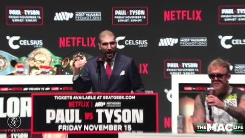 Mike Tyson vs. Jake Paul HEATED Full Press Conference