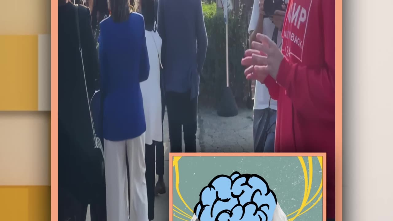 Trump Supporter Mocks Kamala Harris with Bizarre Fundraiser Outside DNC