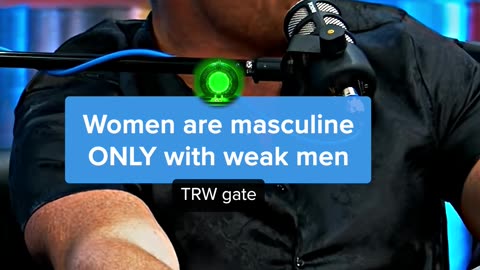 WOMEN can be FEMININE ONLY with CAPABLE MEN