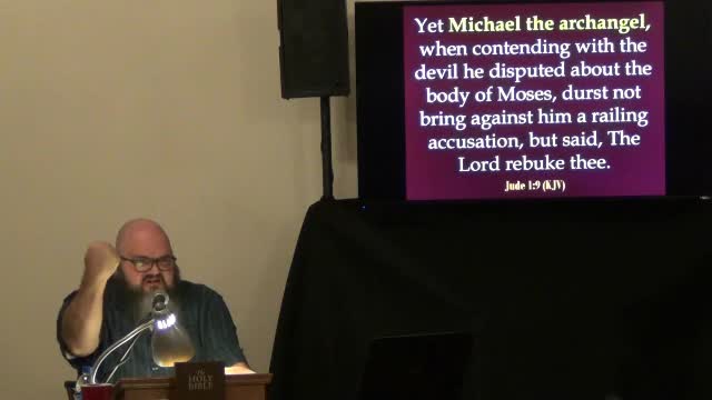 092 Michael The Archangel (Daniel 12:1) 1 of 2