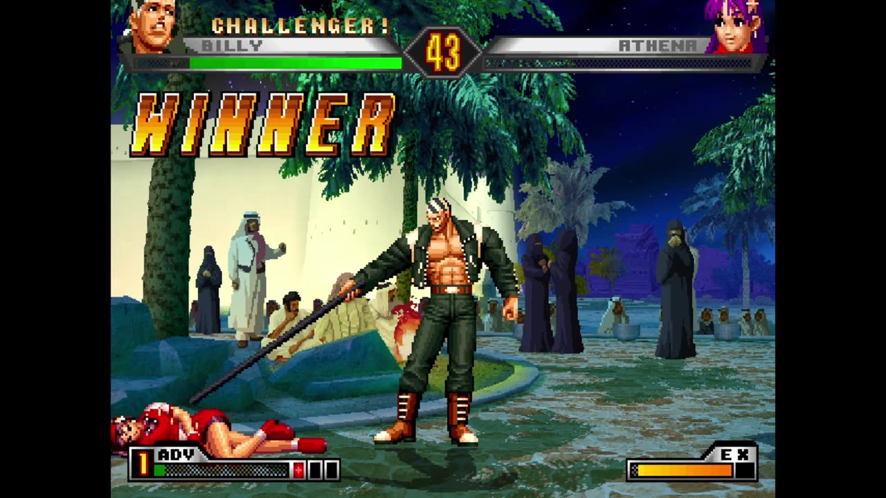 Endless Battles with Billy Kane (KOF 98 UM)