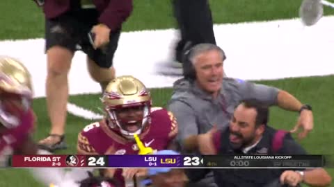 ONE OF THE WILDEST ENDINGS TO A COLLEGE FOOTBALL GAME YOU WILL EVER SEE