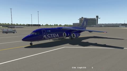 the OLE Avroliner RJ-100 - Xplane 11 - USA to CANADA trip -