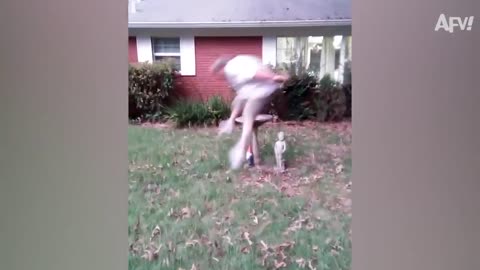 Down Slides the FAIL! 🤣 _ Funny Fails _ AFV 2020