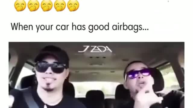 Airbag testing gone wrong