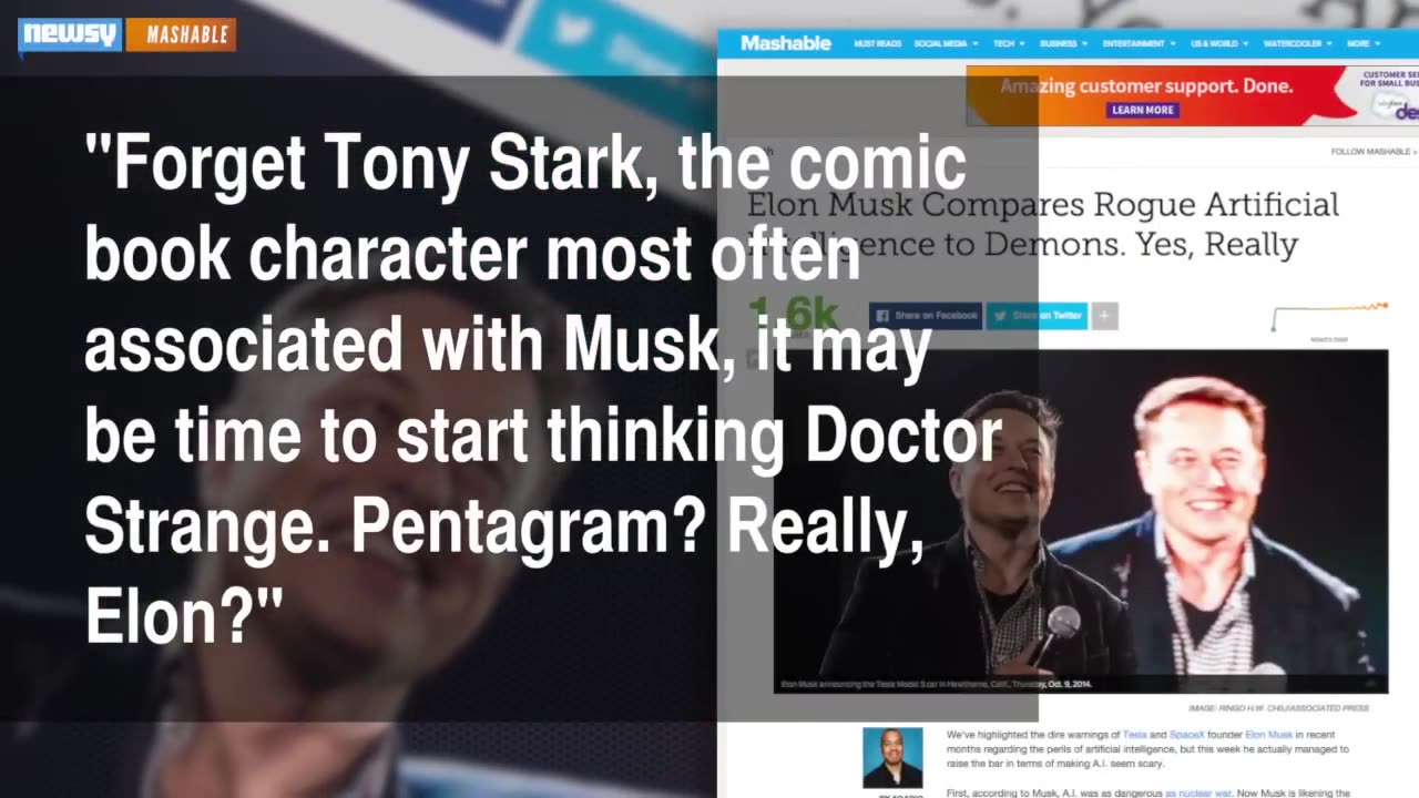 Элон Маск об искусственном интеллекте "Мы вызываем демона"