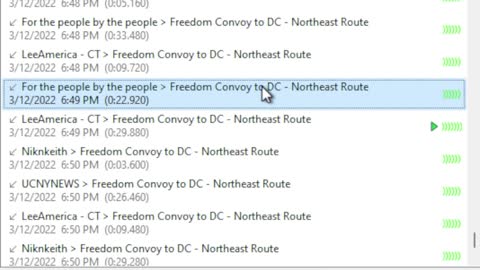 Convoy to DC North East Talking about Connecticut is not Blue