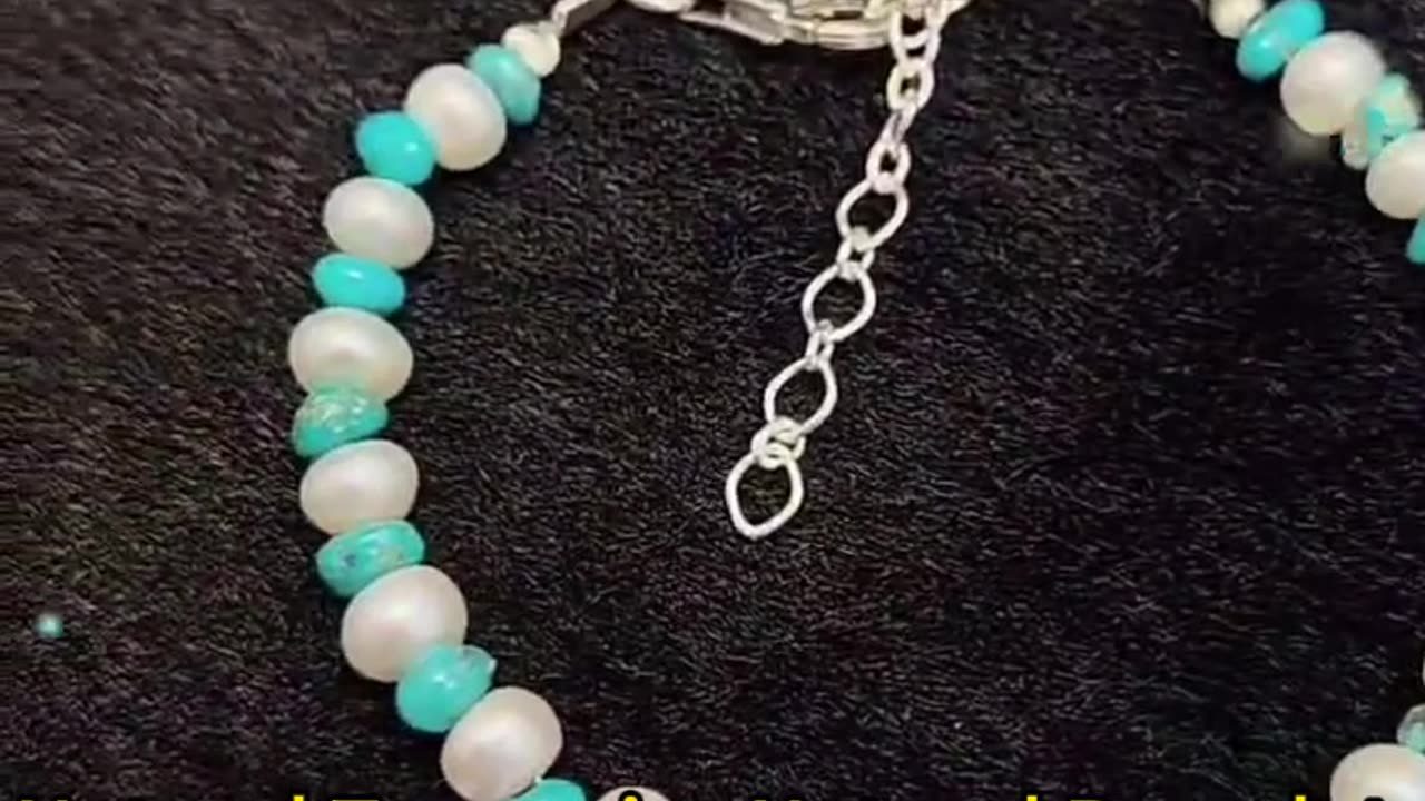GN-20241101-03 Natural Turquoise Natural Bracelet S925 Silver Women's Jewelry Best-selling Designer