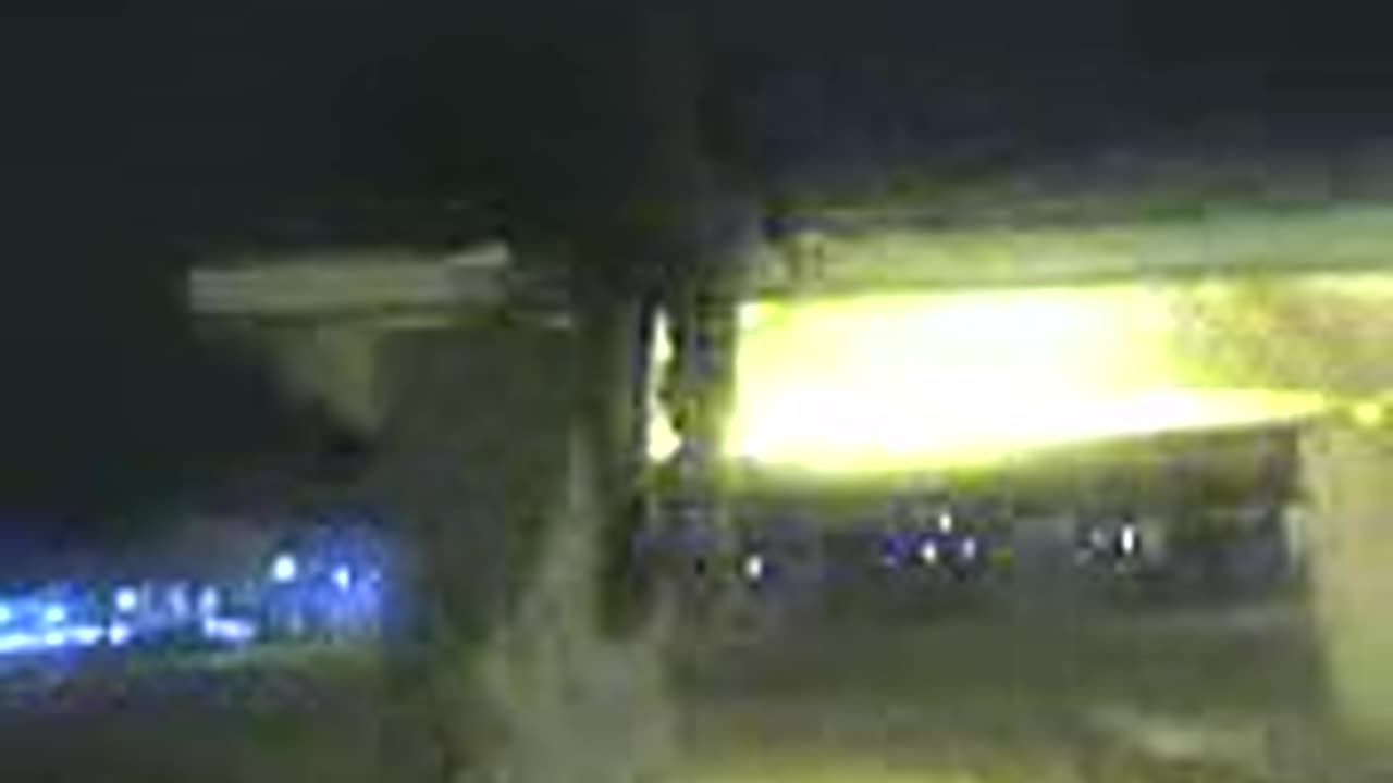 Nick climbs up roof and falls