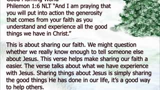Daily Message from Rev. Ernie, Jan 22 2022