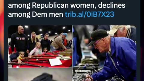 This goes to show that Republican women 💪 are more based than Democrat men 👨.