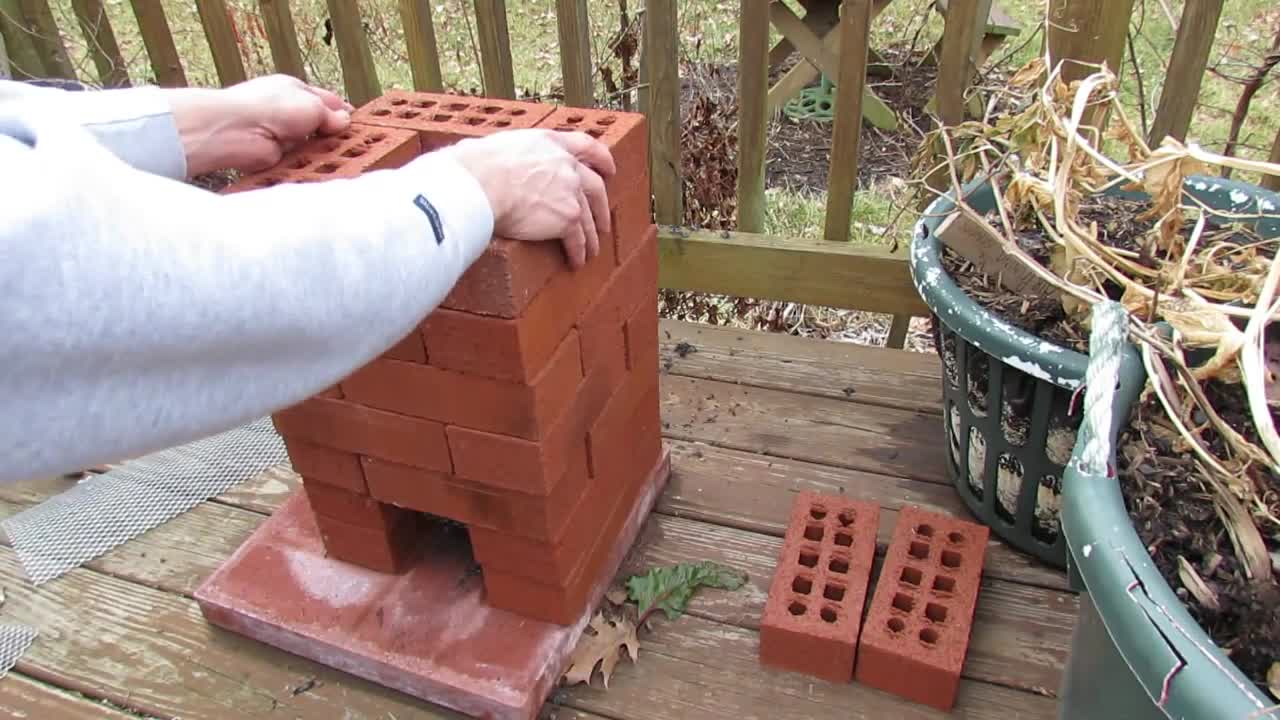 How to Build a Brick Rocket Stove for Fire Roasting Tomatoes, Peppers & Garden Vegetables