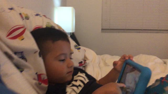 Cute baby chilling