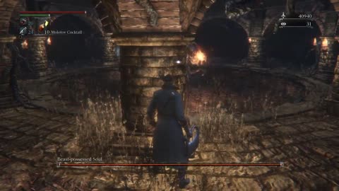 Bloodborne Beast-possessed Soul Boss Fight