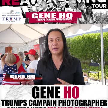 "We're Stronger Than Ever!" - Gene Ho - President Trump's Photographer