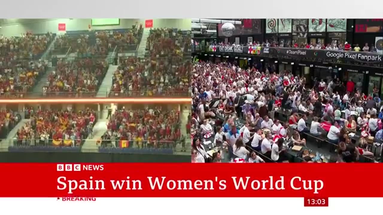 Spain beat England to win Womens world cup - world affairs