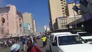 Foreign owned shops under attack in Durban CBD