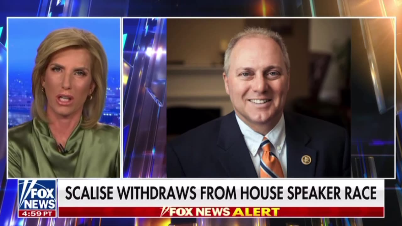 Steve Scalise has withdrawn his name from speaker race