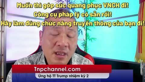 Trần Nhật Phong PHẢN BÁC việc tái xét HĐ Paris 1973. Vài lời phản biện! #gpvnch