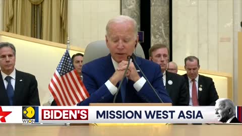 Biden attends Arab leaders summit- 'Will not allow