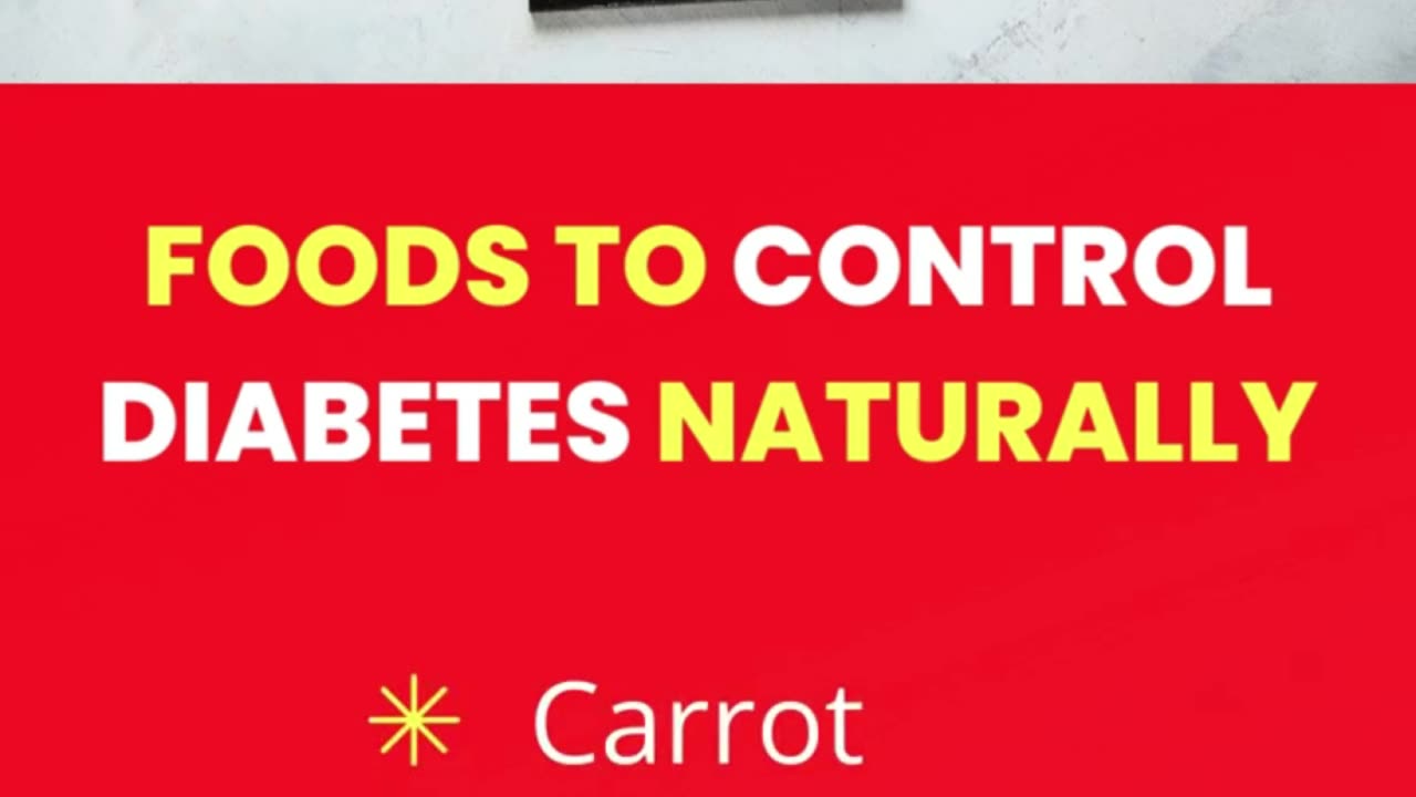 Your Control Diabetes Naturally Best Foods