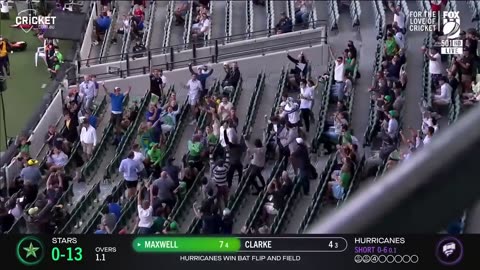 2-273! Maxwell Dominates As Stars Hit The Highest Big Bash Score #BBL11