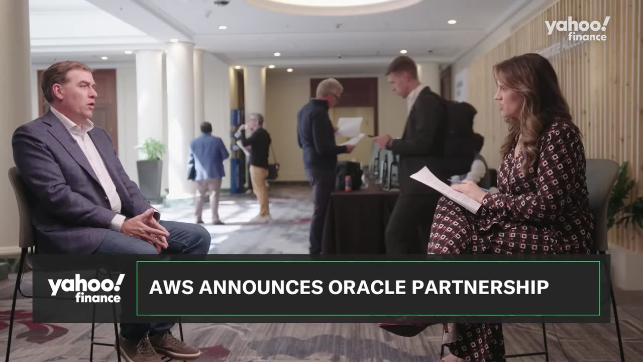 AWS CEO talks teaming up with Oracle and AI