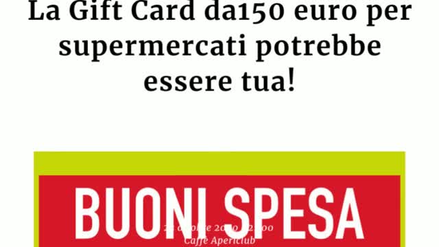 La Gift Card da 100€ per McDonalds potrebbe essere tua!