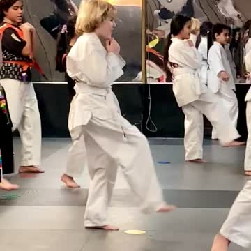 Karate class