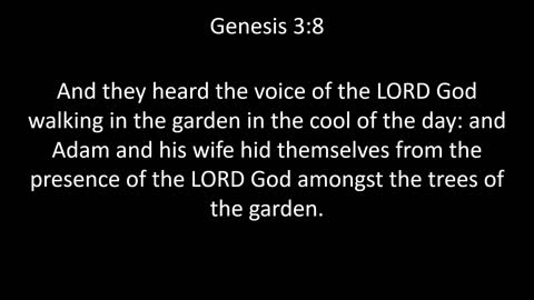 KJV Bible Genesis Chapter 3