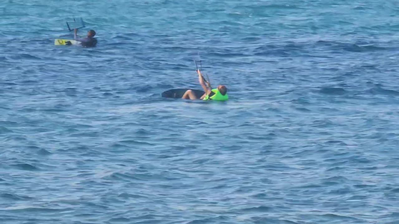 Learning to kite surf