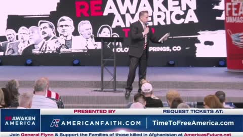 John Di Lemme Fires It Up at Clay Clark's ReAwaken America Tour