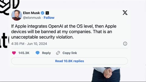 Elon Musk threatens to ban Apple devices