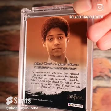 My Harry Potter Artbox Autograph Collection Is Growing! #harrypotter #wizardingworld #cardcollector