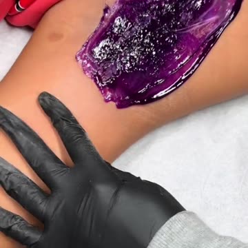 Melting, Unboxing, and Underarm Waxing with Sexy Smooth Purple Seduction Hard Wax