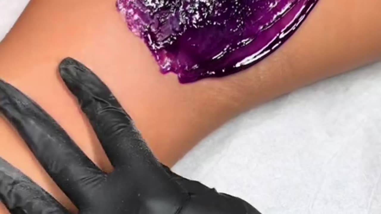 Melting, Unboxing, and Underarm Waxing with Sexy Smooth Purple Seduction Hard Wax