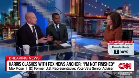 Harris clashes with Trump - news