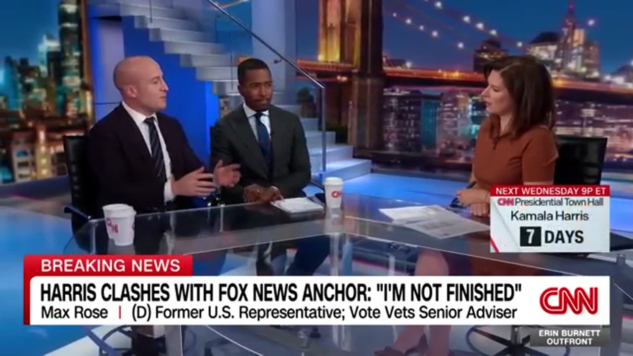 Harris clashes with Trump - news