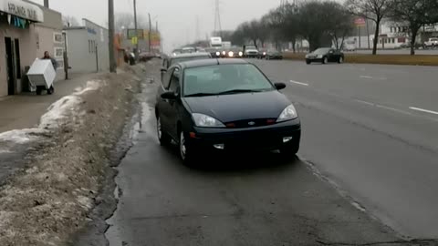 Crazy Driver in Detroit