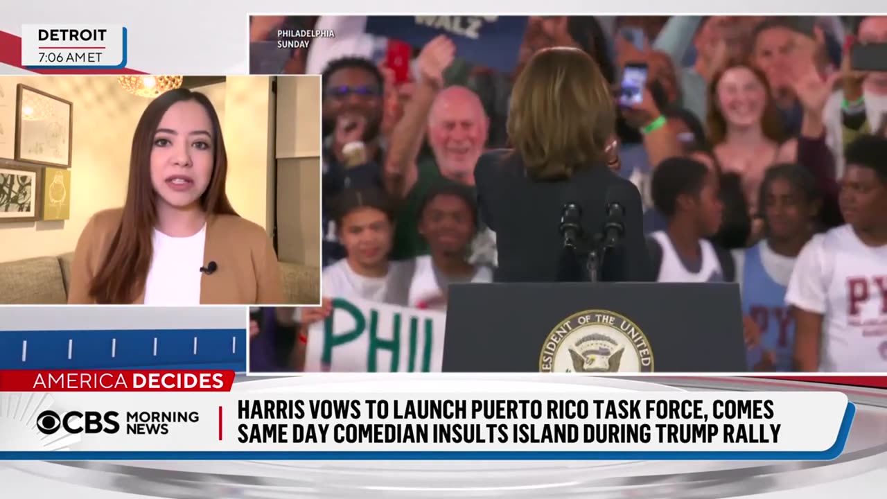 Harris campaign responds to comments at Trump's Madison Square Garden rally