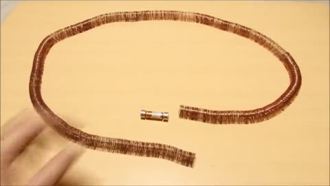 World's simplest electric train