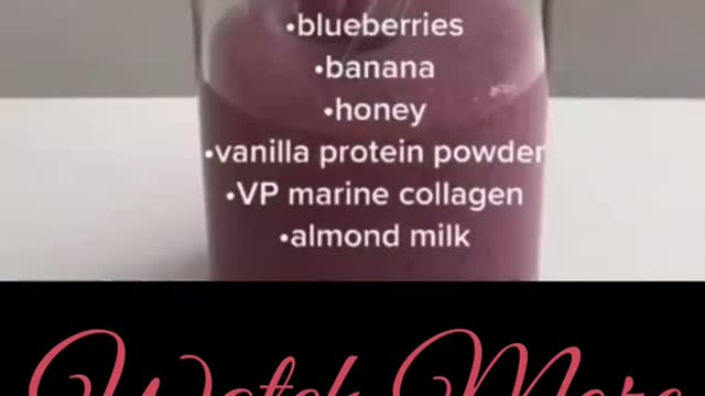 Collagen smoothie receipes