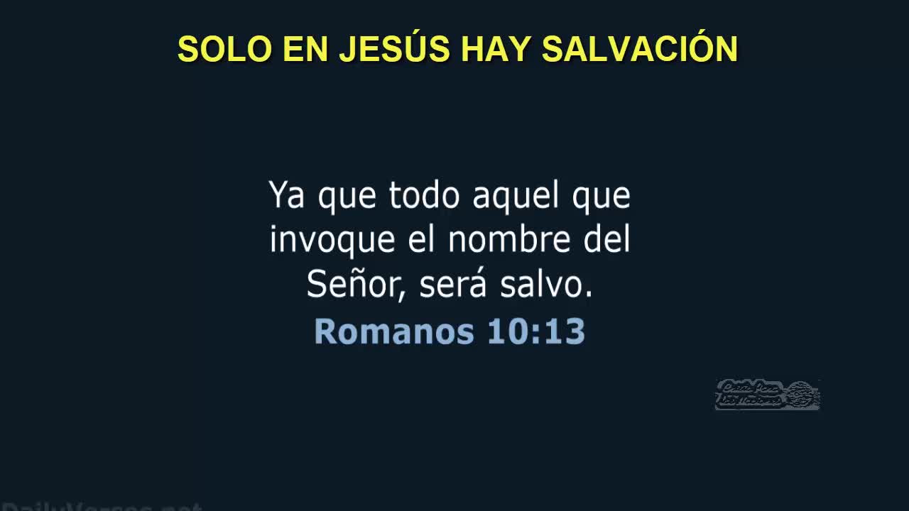 Solo en Jesús hay Salvación