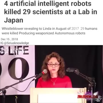 FOUR A.I Robots k*lled 29 SCIENTISTS at a LAB in JAPAN