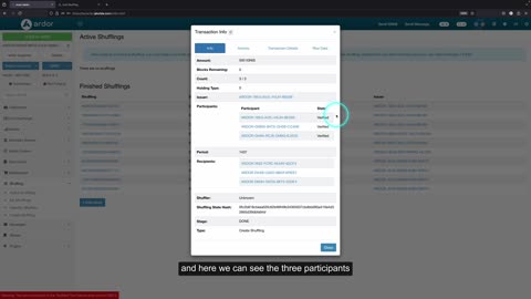 52 Introduction to Coin Shuffling on the Ardor Blockchain